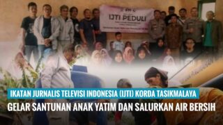 IJTI Korda Tasikmalaya Gelar Santunan dan Salurkan Air Bersih