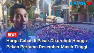 Harga Cabai di Pasar Cikurubuk Tasikmalaya Masih Tinggi
