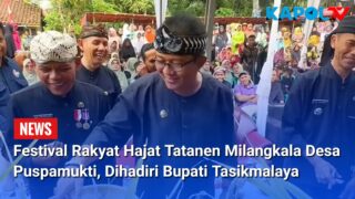 Bupati Tasikmalaya Ade Sugianto Hadiri Milangkala Desa Puspamukti