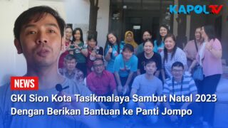 Sambut Natal 2023 GKI Sion Kota Tasikmalaya Berikan Bantuan ke Panti Jompo