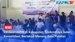 Relawan AMIN Kabupaten Tasikmalaya Bertekad Menang Satu Putaran