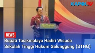 Bupati Tasikmalaya Hadiri Wisuda Kampus STHG