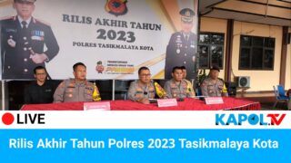 [LIVE] Rilis Akhir Tahun 2023 Polres Tasikmalaya Kota