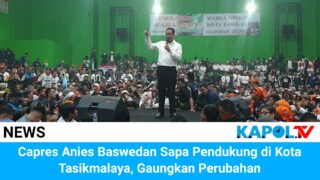 Capres Anies Baswedan Sapa Pendukung di Kota Tasikmalaya