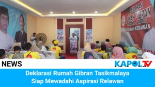 Rumah Gibran Tasikmalaya Siap Wadahi Aspirasi Relawan