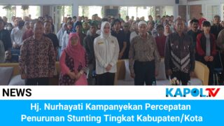 Hj. Nurhayati Kampanyekan Percepatan Penurunan Stunting Tingkat Kabupaten dan Kota Tasikmalaya