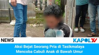 Seorang Pria di Tasikmalaya Coba Cabuli Anak di Bawah Umur