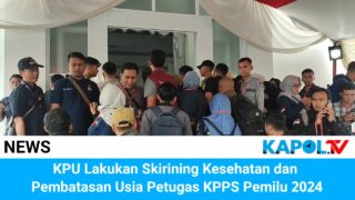 KPU Lakukan Skrining Kesehatan dan Pembatasan Usia KPPS di Pemilu 2024