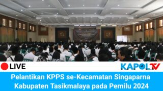 [LIVE] Pelantikan, Penanaman Bibit Pohon, dan Bimtek KPPS Kecamatan Singaparna Kabupaten Tasikmalaya