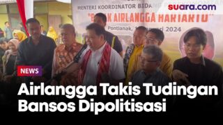 Kala Menko Airlangga: Bansos Itu Program Pemerintah, Tak Bisa Disetop Karena Pemilu