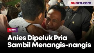 Momen Anies Baswedan Dipeluk Pria Kampung Bayam Sambil Nangis: Pak Nasib Kami Bagaimana?