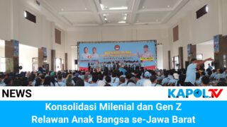[LIVE] Konsolidasi Kader Milenial dan Gen Z Relawan Anak Bangsa se-Jawa Barat
