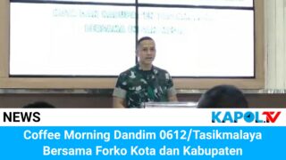 Coffee Morning Dandim 0612/Tasikmalaya Dengan Forkopimda Tasikmalaya
