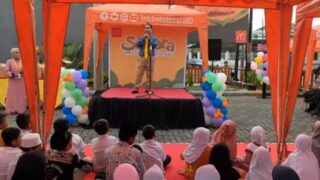 Mc Donals Tasikmalaya Berbagai Ceria dan safari Mendongeng Bersama Anak-anak