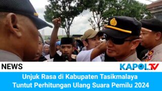 Unjuk Rasa di Kabupaten Tasikmalaya Tuntut Perhitungan Ulang Suara Pemilu 2024