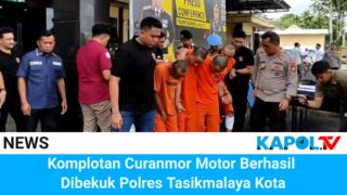Komplotan Curanmor Berhasil dibekuk Polres Tasikmalaya Kota