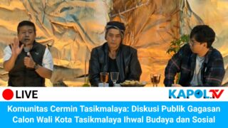 LIVE: Diskusi Publik “Gagasan Calon Wali Kota Tasikmalaya Ihwal Sosial Budaya