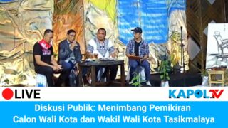 LIVE: Menimbang Pemikiran Bakal Calon Wali Kota dan Wakil Wali Kota Tasikmalaya