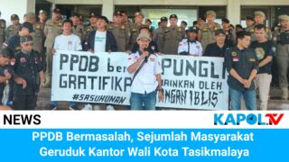 PPDB di Kota Tasikmalaya Bermasalah, Sejumlah Masyarakat Geruduk Bale Kota
