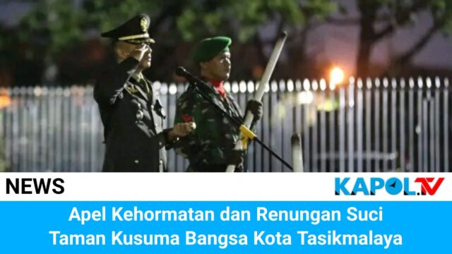 apel renungan suci taman kusuma bangsa kota tasikmalaya
