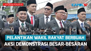 Pelantikan Wakil Rakyat Berbuah Aksi Demonstrasi Besar-besaran
