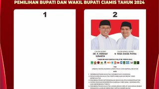 KPU Kabupaten Ciamis Sosialisi Visi Misi Pasangan Calon