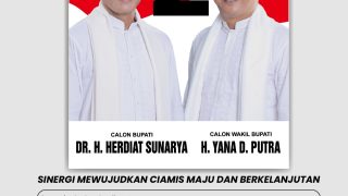 KPU Ciamis Sosialisasikan Pasangan Calon