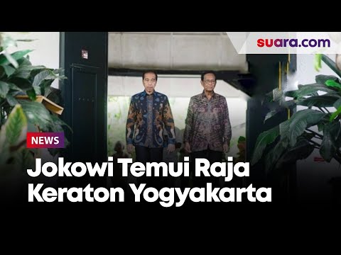 Jokowi temui Raja Keraton Yogyakarta di Keraton Kilen