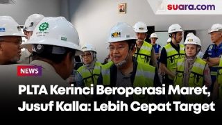 PLTA Kerinci Beroperasi Maret 2025, Jusuf Kalla: Lebih Cepat dari Target