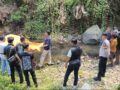 Tiga Anak Temukan Jasad Bayi Perempuan Saat Memancing di Sungai Cibodas Tasikmalaya