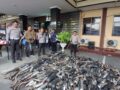Polres Tasikmalaya Kota Gulirkan Program Ganti Knalpot Brong Gratis di Sekolah, 436 Unit Berhasil Diamankan