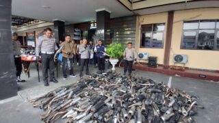 Polres Tasikmalaya Kota Gulirkan Program Ganti Knalpot Brong Gratis di Sekolah, 436 Unit Berhasil Diamankan