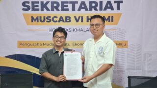 Tunjukkan Keseriusan, Firman Abdurrohman Ambil Formulir Pendaftaran Caketum BPC HIPMI Kota Tasikmalaya di Hari Pertama