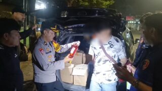 Lagi, Polres Ciamis Amankan Ratusan Botol Miras Siap Edar dari Dua Lokasi