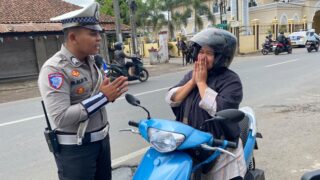 Operasi Patuh Lodaya di Singaparna, Edukasi dan Layanan Kesehatan Utamakan Keselamatan Jalan
