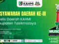 Musyawarah Daerah Ke- III Majlis Daerah KAHMI Kab.Tasikmalaya