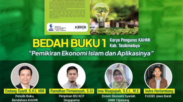 Bedah Buku “Pemikiran Ekonomi dan Aplikasinya