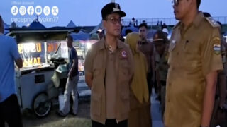 Sidak Alun-Alun Singaparna, Bupati Cecep Soroti PKL dan Kondisi Taman